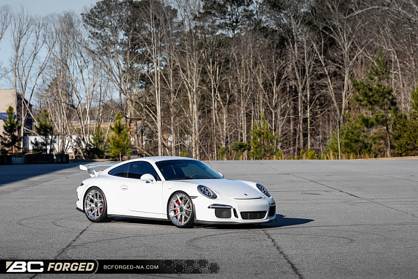Фото дисков BC Forged HCA381 Глянцевый лак на Porsche 911 VII
