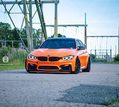 Фото дисков HRE RC103 на BMW 3/M3 (F3x/F80)
