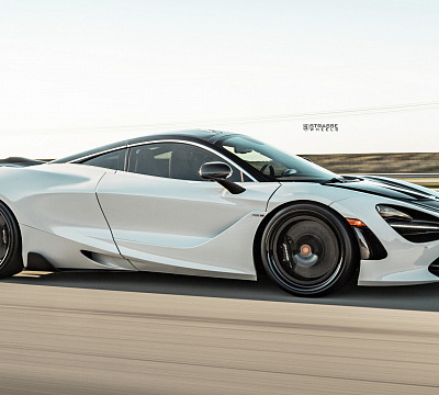 Фото дисков Strasse Wheels SM5R Deep Concave FS на McLaren 720S