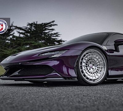 Фото дисков HRE 515 GTM на Ferrari SF90