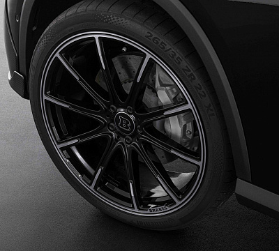 Фото дисков BRABUS Monoblock Z (Platinum Edition) на Mercedes-Benz GLC (X254, C254)