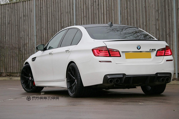 Фото дисков HRE P101 Черный сатин на BMW 5/M5 (F10)