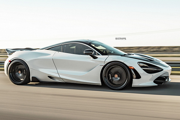 Фото дисков Strasse Wheels SM5R Deep Concave FS Другой цвет на McLaren 720S