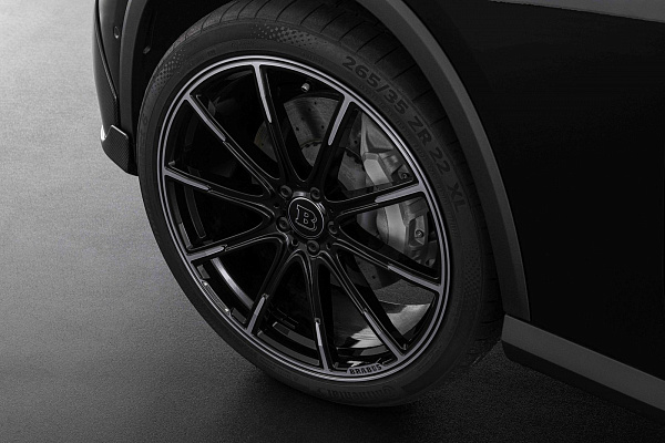 Фото дисков BRABUS Monoblock Z (Platinum Edition) Черный глянец на Mercedes-Benz GLC (X254, C254)