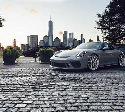 Фото дисков Anrky AN38 на Porsche 911 VII