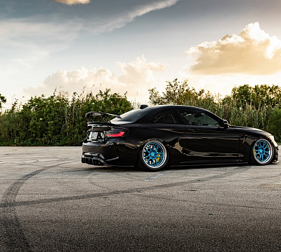 Фото дисков Anrky RS2 на BMW 2/M2 (F22/F87)