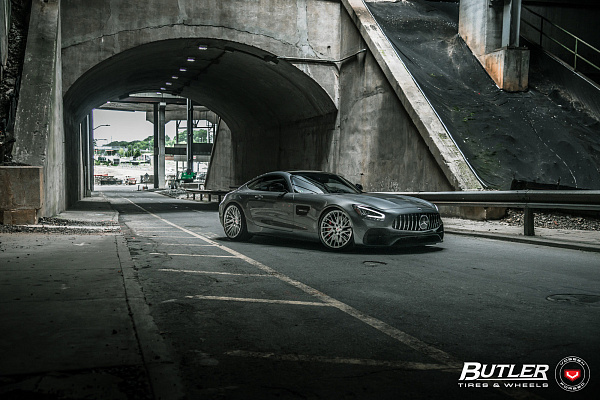 Фото дисков Vossen EVO-6T Глянцевый лак на Mercedes-Benz AMG GT I