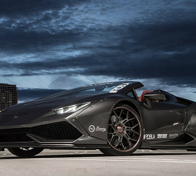 Фото дисков Savini SV72 на Lamborghini Huracan