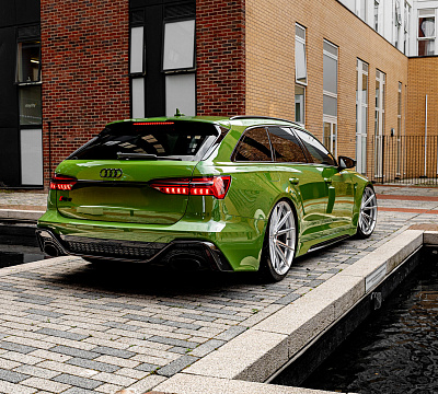 Фото дисков Vossen HFX-2 (5-Lug) на Audi A/RS 6 (C8)