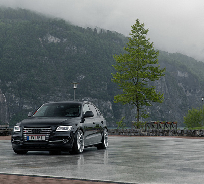 Фото дисков Vossen CVT на Audi Q5 (8R)