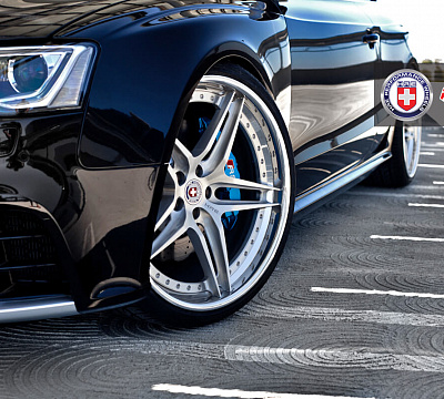 Фото дисков HRE S107 на Audi A/S/RS 5 (8T)