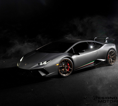 Фото дисков Vossen S21-01 на Lamborghini Huracan