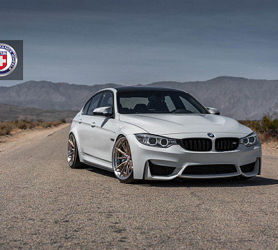 Фото дисков HRE S104SC на BMW 3/M3 (F3x/F80)