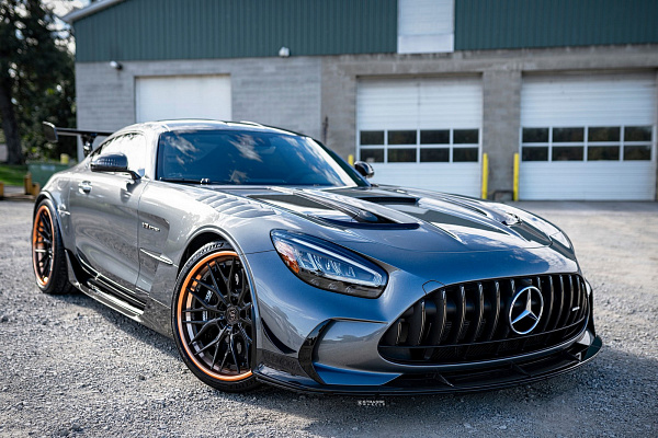Фото дисков Strasse Wheels SV10M Deep Concave FS Другой цвет на Mercedes-Benz AMG GT I