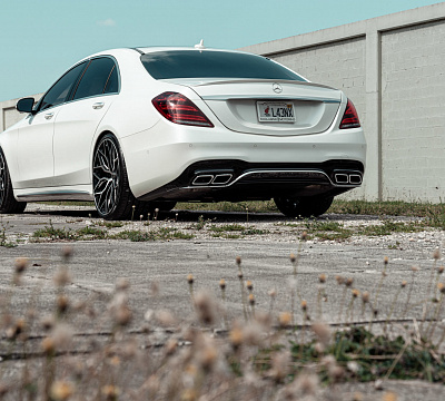 Фото дисков Vossen HF-2 на Mercedes-Benz S-Class (W222, C217)