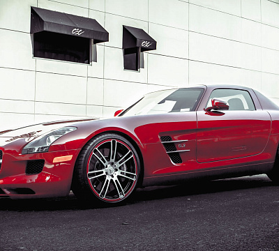 Фото дисков CEC C883 на Mercedes-Benz SLS AMG