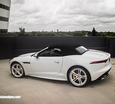Фото дисков HRE S207 на Jaguar F-Type