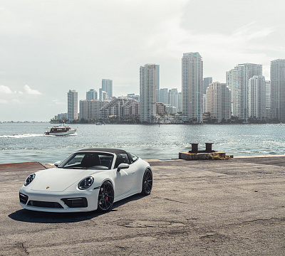 Фото дисков Vossen EVO-2 на Porsche 911 VIII