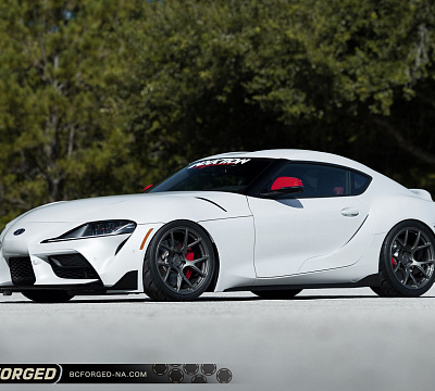 Фото дисков BC Forged RZ05 на Toyota Supra A90