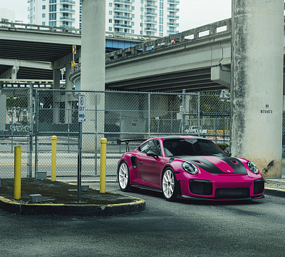 Фото дисков Vossen EVO-2R на Porsche 911 VII