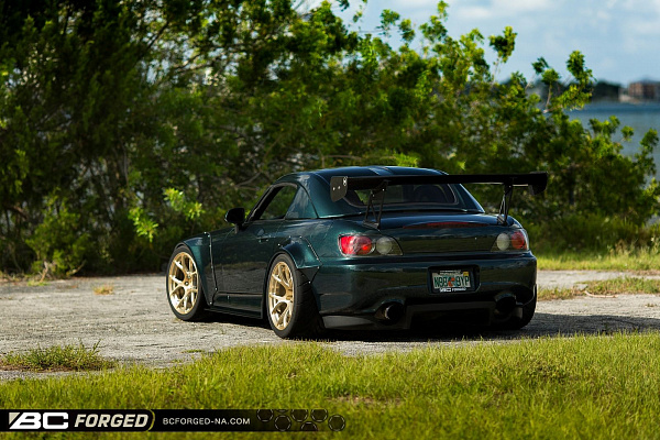 Фото дисков BC Forged RZ05 Глянцевое золото на Honda S2000