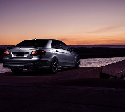 Фото дисков HRE P104 на Mercedes-Benz E-Class (W212, S212, C207)