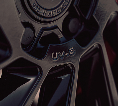 Фото дисков Vossen UV-3 на Land Rover Range Rover Sport II