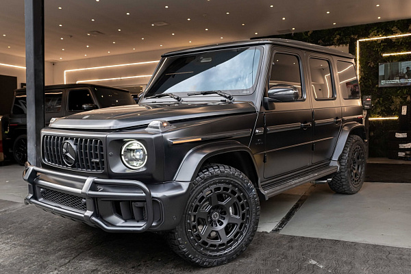Фото дисков Brixton Forged BX01-M Черный матовый на Mercedes-Benz G-Class III