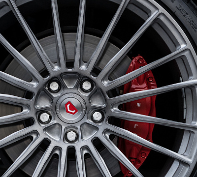 Фото дисков Vossen S17-04 на Tesla Model S