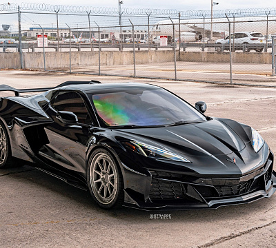Фото дисков AL13 R10 на Chevrolet Corvette C8
