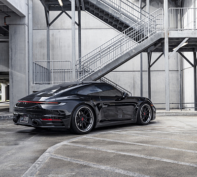 Фото дисков Strasse Wheels SV5 Deep Concave FS на Porsche 911 VIII