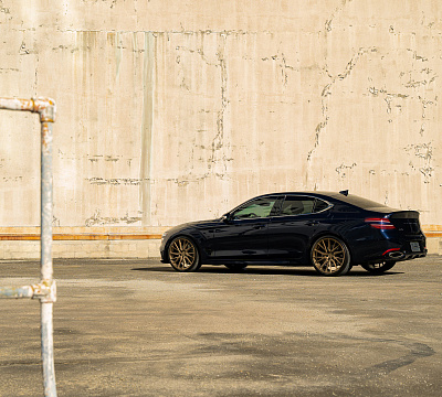 Фото дисков Vossen HF-4T на Genesis G70