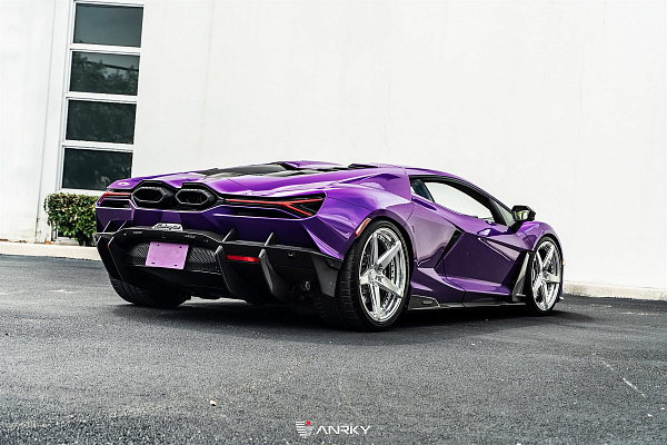 Фото дисков Anrky RS5.2 Полированный лак на Lamborghini Revuelto
