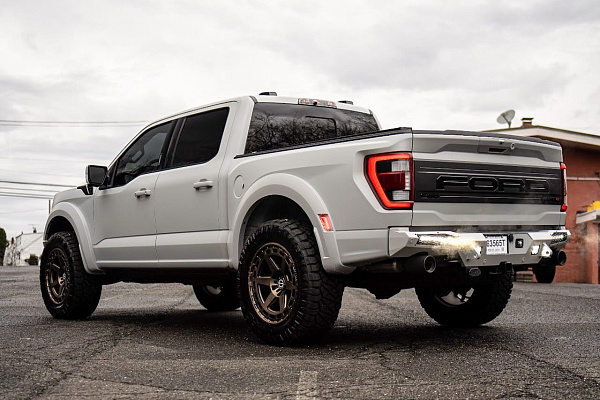 Фото дисков Brixton Forged BX01-M Сатиновая бронза на Ford F-150 XIV