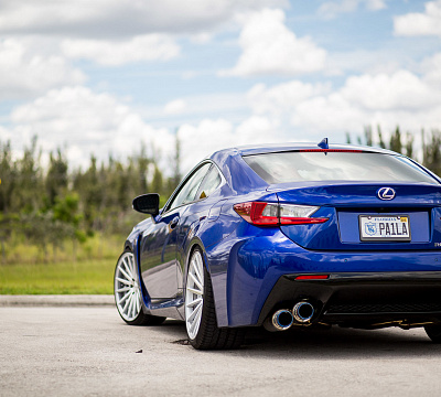 Фото дисков Vossen VFS-2 на Lexus RC