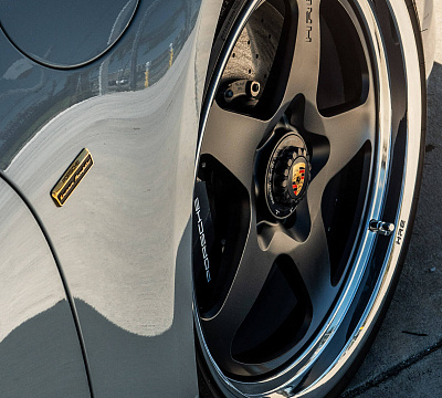 Фото дисков HRE 527 на Porsche 911 VIII