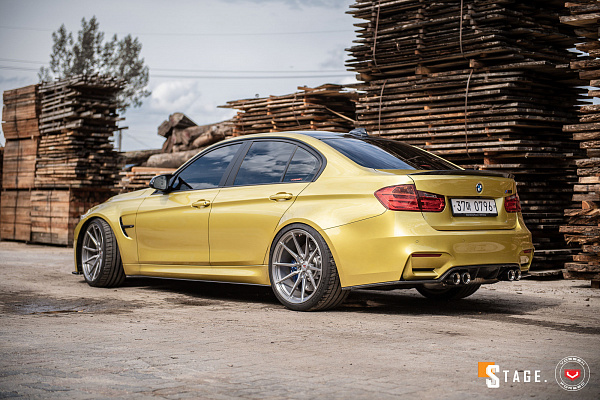 Фото дисков Vossen M-X2 Глянцевый тонированный лак на BMW 3/M3 (F3x/F80)