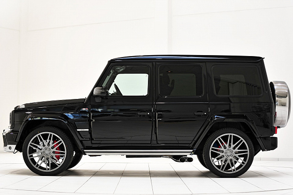 Фото дисков BRABUS Monoblock F (Platinum Edition) Глянцевый графит на Mercedes-Benz G-Class II
