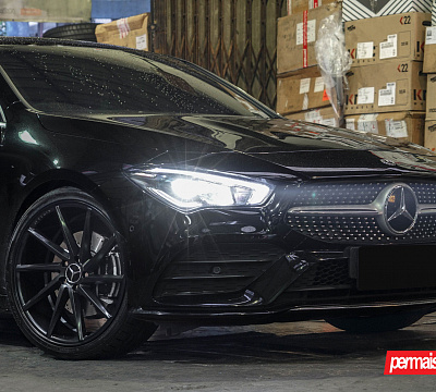 Фото дисков Vossen CVT на Mercedes-Benz CLA (C118, X118)