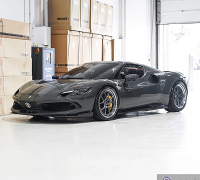 Фото дисков HRE 521 на Ferrari 296