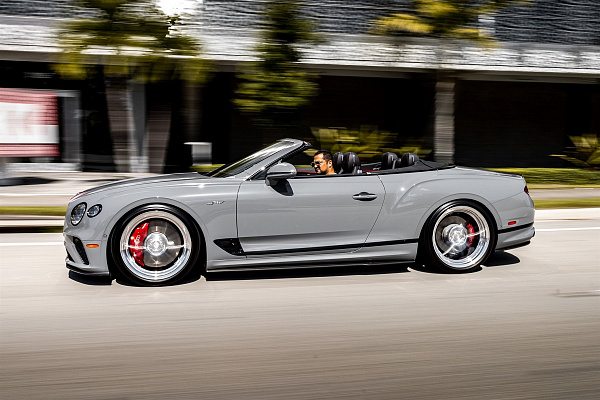 Фото дисков Anrky AN28 Полированный лак на Bentley Continental GT III