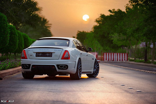 Фото дисков Vossen VFS-2 Глянцевый графит на Maserati Quattroporte V