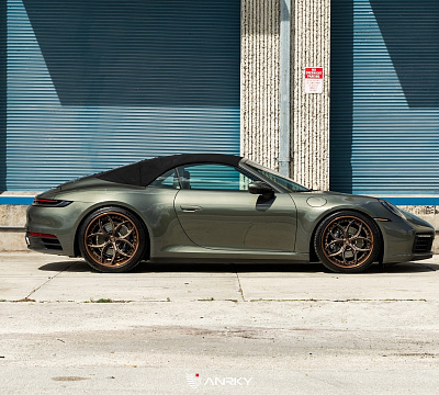 Фото дисков Anrky S3-X0 на Porsche 911 VIII