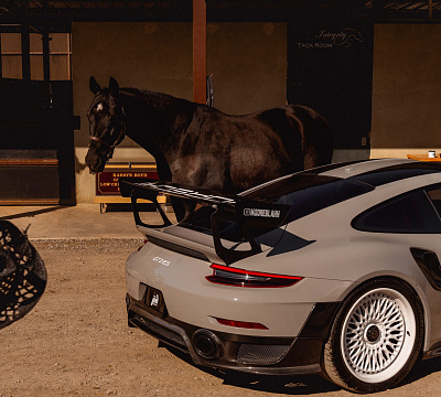 Фото дисков Brixton Forged TR20 на Porsche 911 VII