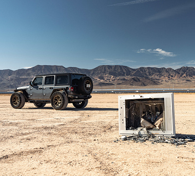 Фото дисков Vossen HF-5 на Jeep Wrangler IV (JL)