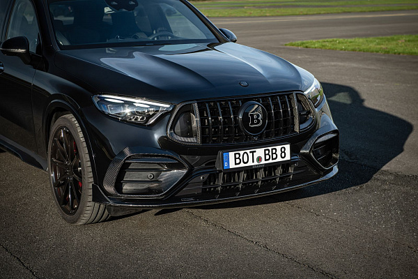 Фото дисков BRABUS Monoblock Z (Platinum Edition) Черный глянец на Mercedes-Benz GLC (X253, C253)