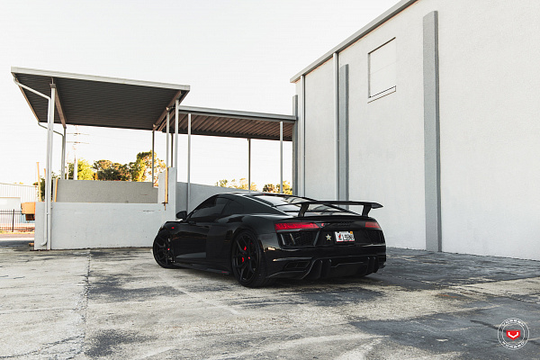 Фото дисков Vossen EVO-3 Черный сатин на Audi R8 (4S)