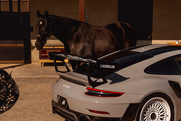Фото дисков Brixton Forged TR20 Белый глянец на Porsche 911 VII