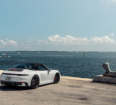 Фото дисков Vossen EVO-2 на Porsche 911 VIII