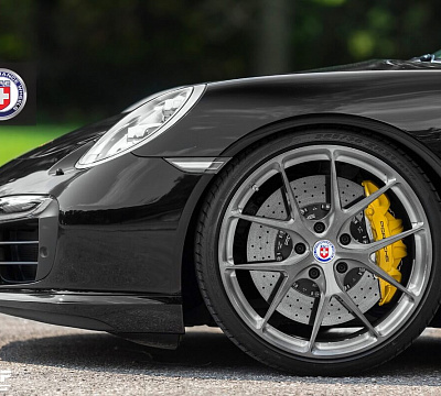 Фото дисков HRE P101 на Porsche 911 VII